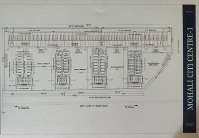 Mohali-City-Centre-map